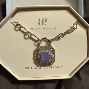 Bomb Party Sun Drenched Dreams Lavender Fluorite on rhodium NEW